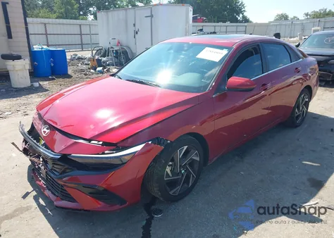 2024 Hyundai Elantra Sel из США, поврежденный, VIN KMHLS4DG8RU661721